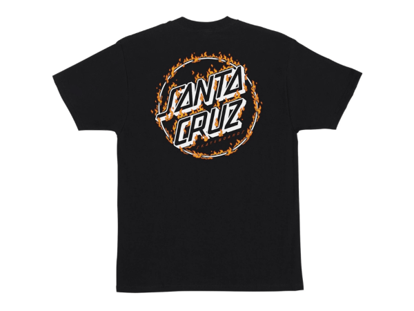 Santa Cruz Burnt Opus Tee (Black)