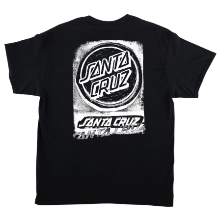 Santa Cruz Cut Opus Tee (Black)