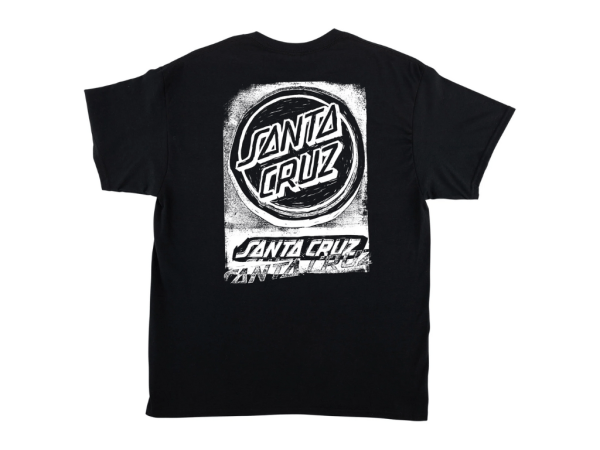 Santa Cruz Cut Opus Tee (Black)