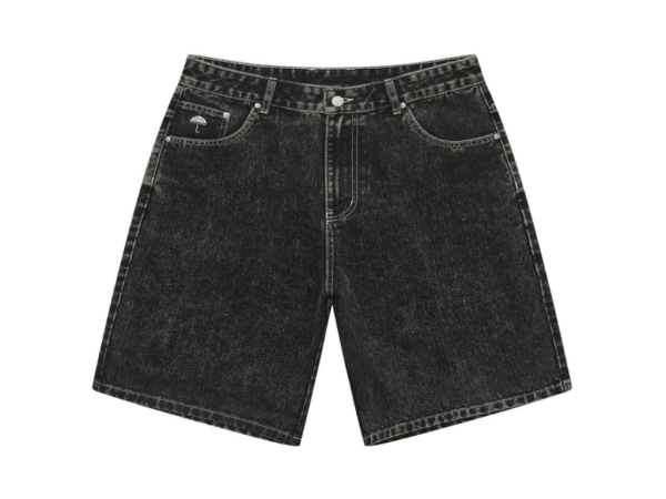 Helas Dieu Grec Jean Shorts (Washed Black)