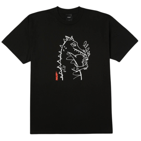 HUF Cash Dragons Tee (Black)