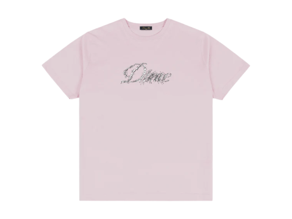Dime Cursive Smashed Tee (Light Pink)