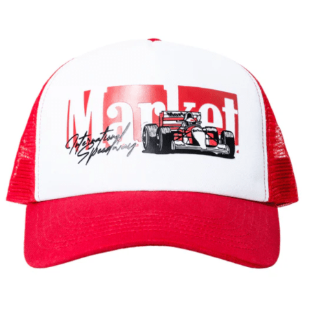 Market Formula One Trucker Hat (Red/White)