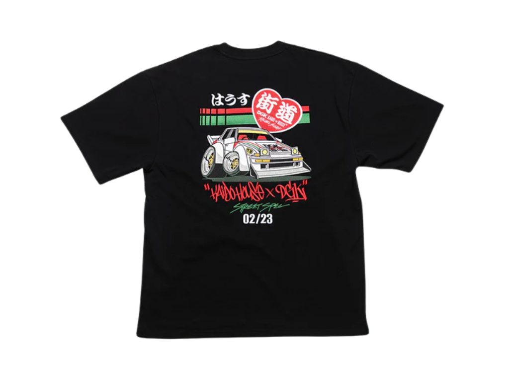 DGK X Kaido House Camber Knit Tee (Black)