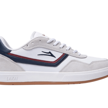 Lakai Terrace (White/Navy Suede)