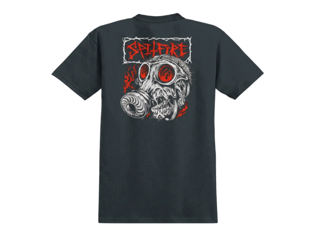 Spitfire Gasmask Tee (Charcoal)