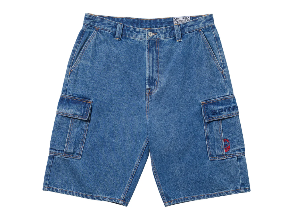Spitfire Classic 87 Denim Shorts (Stone Wash)