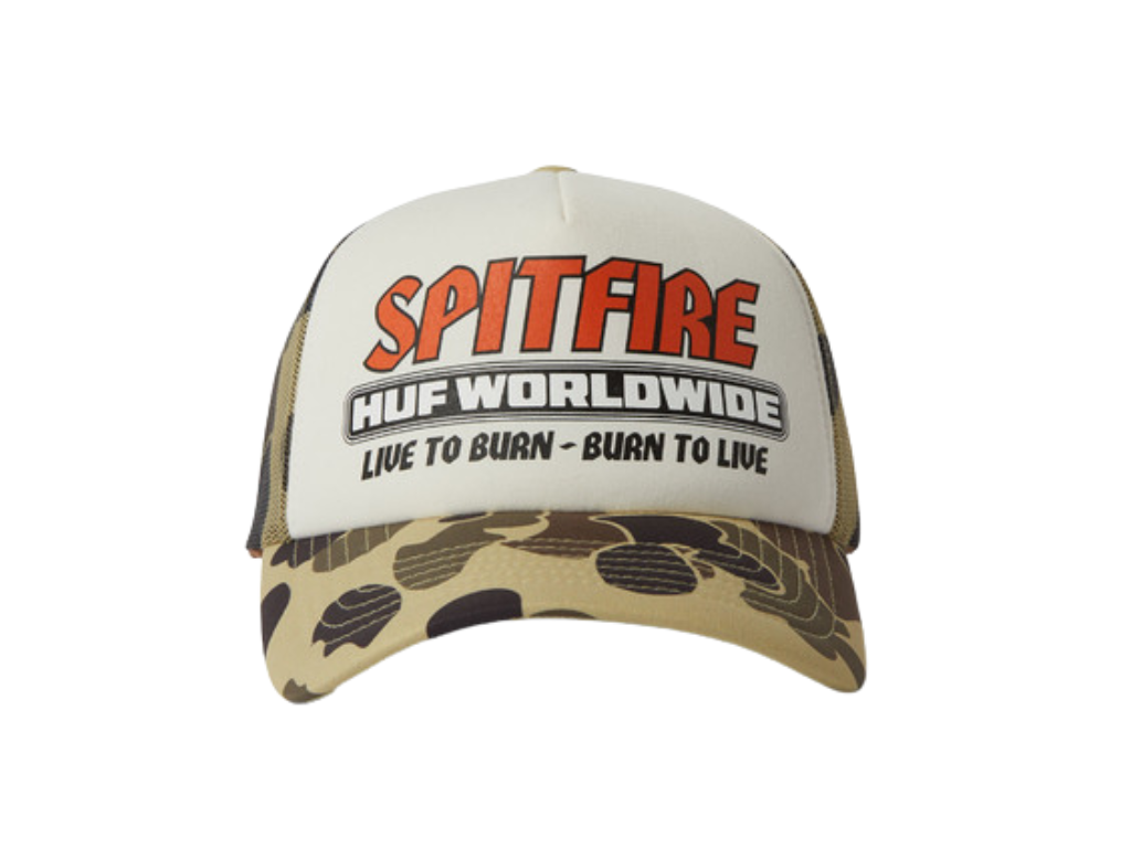 Huf x Spitfire Burn Forever Hat (Camo)