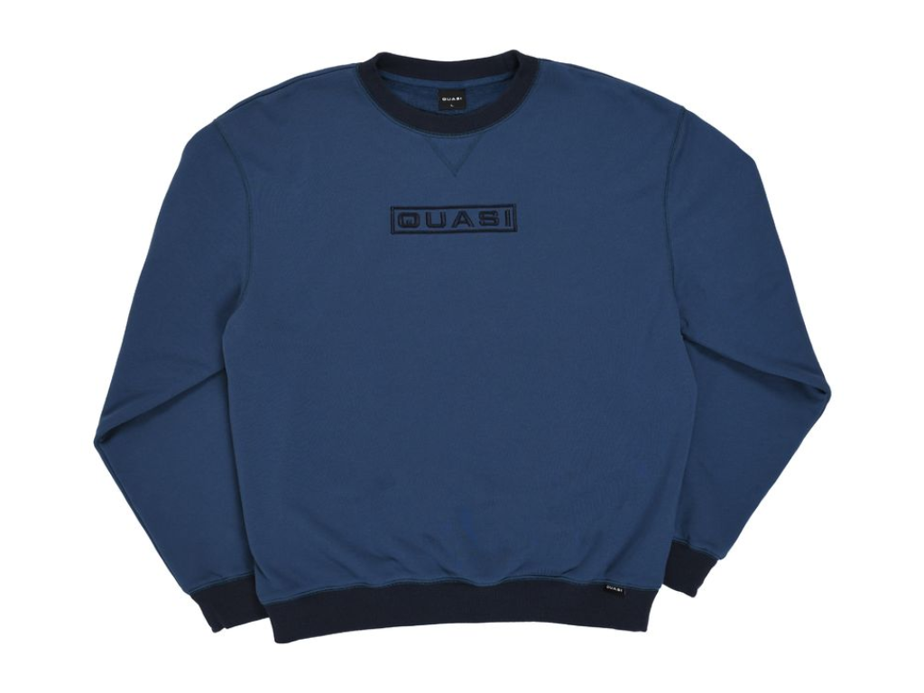 Quasi Euro Crewneck (Navy)